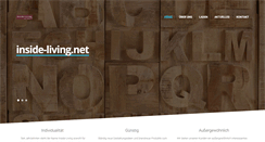 Desktop Screenshot of inside-living.net