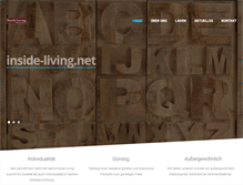 Tablet Screenshot of inside-living.net